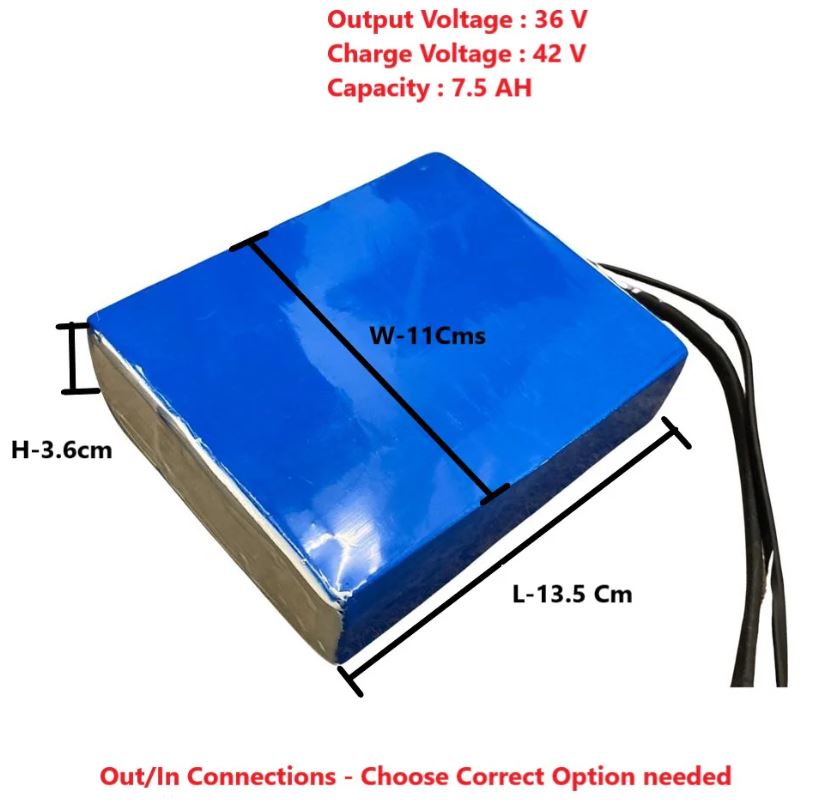 Generic-battery-36v-7.5 -AH-uk