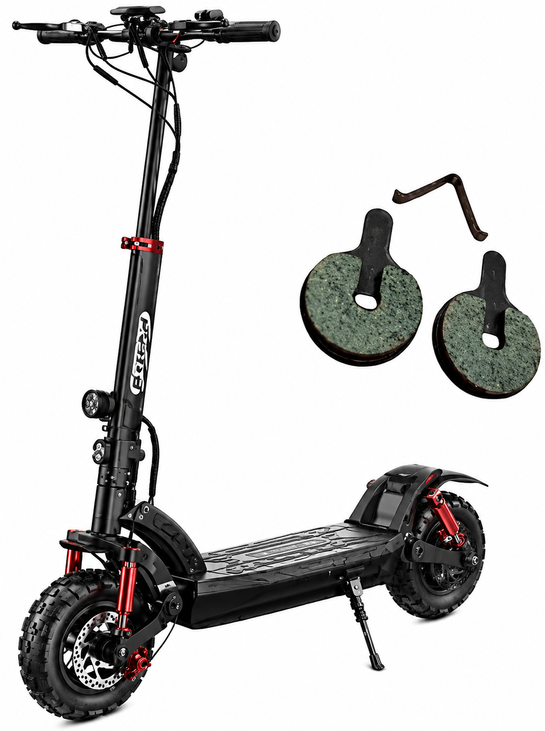 iSinWheel-GT2-Scooter-Brake
-Pads
