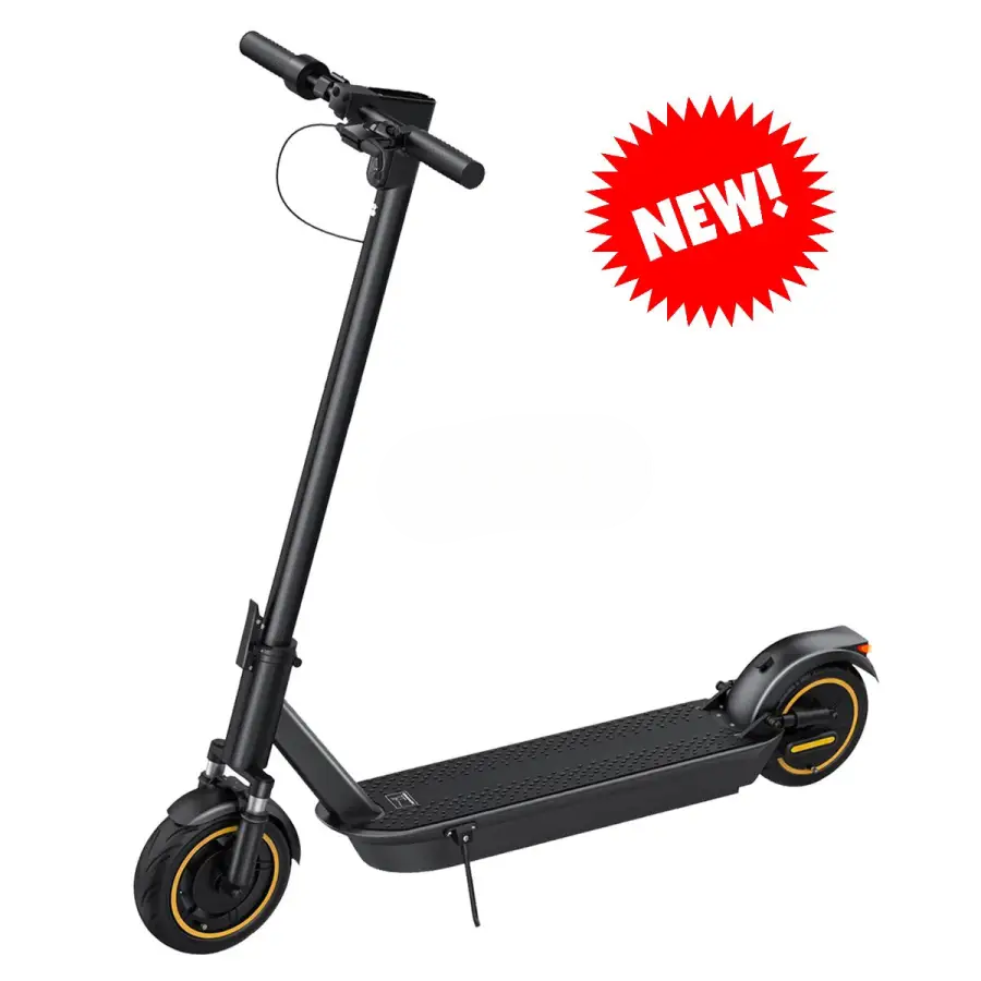 Aovo ES Max V2 Electric Scooter – Side View with Foldable Frame