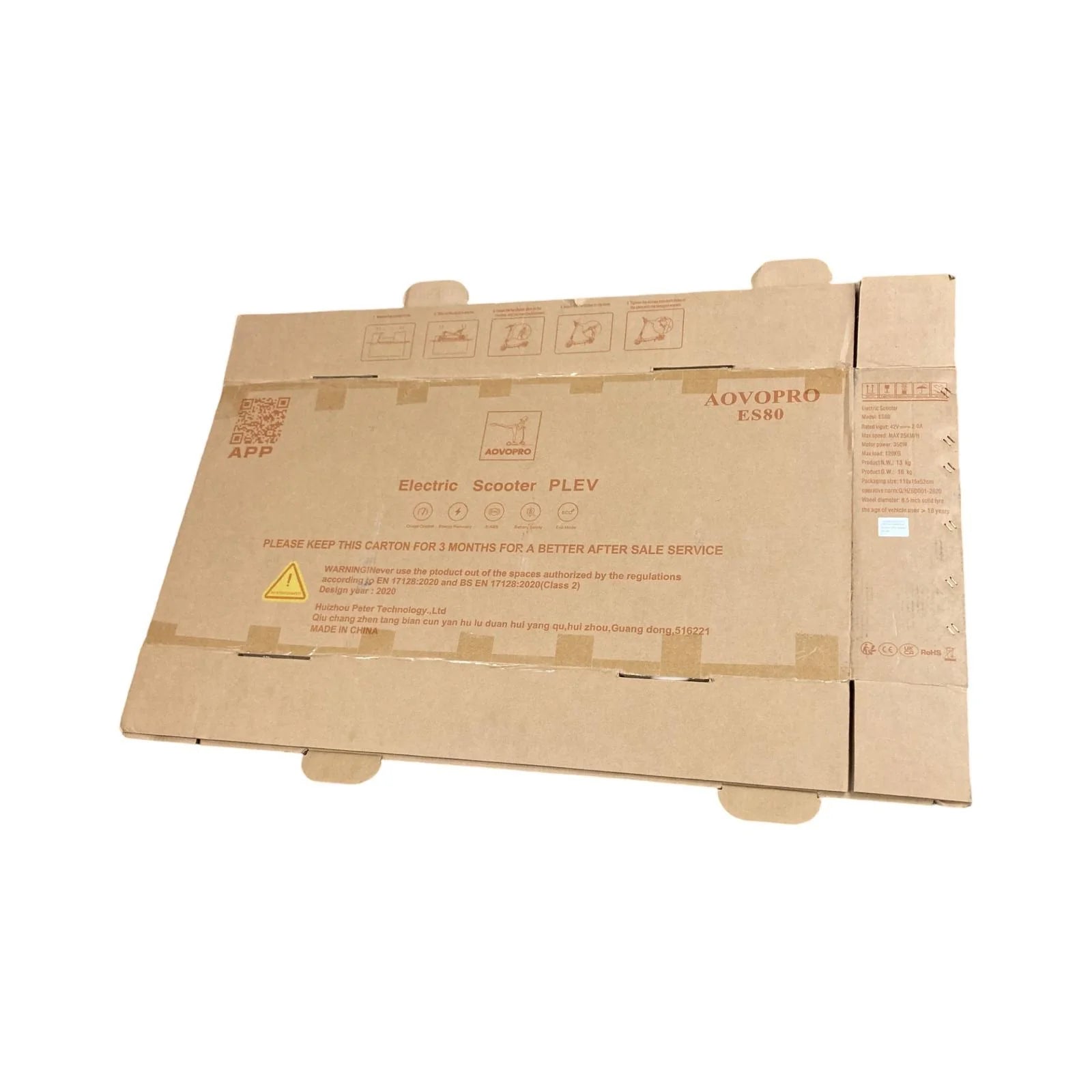 aovo-pro-ES80-M365-scooter-box-UK