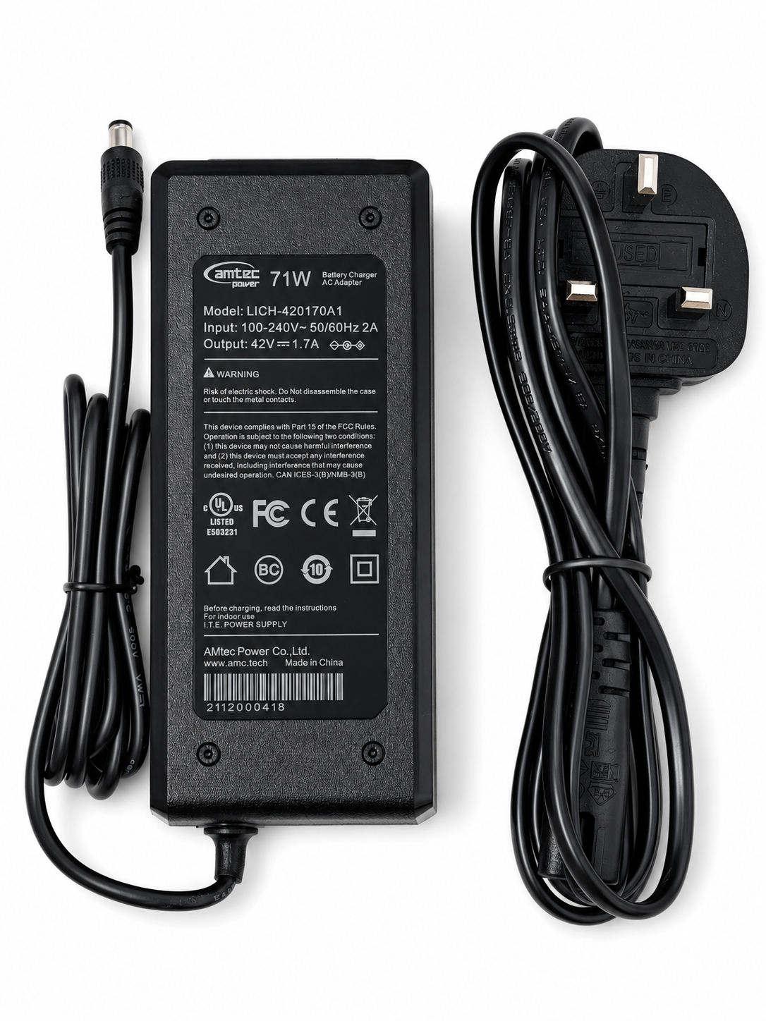 Charger-for-14-inch-DYU-D3F-Folding-36V-2A