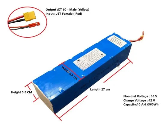 electric-scooter -battery-36v-10AH-uk