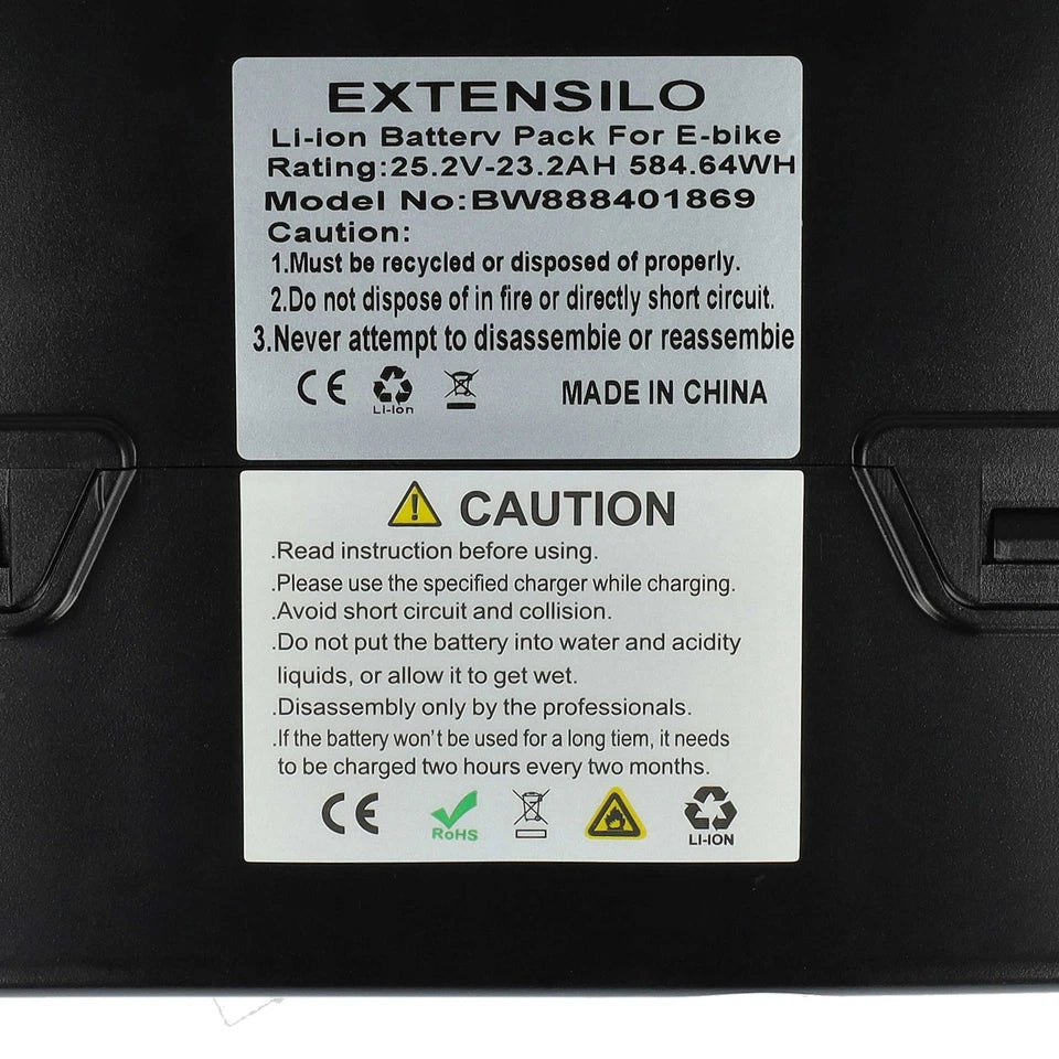 Electric Bike Battery 25.2 V battery